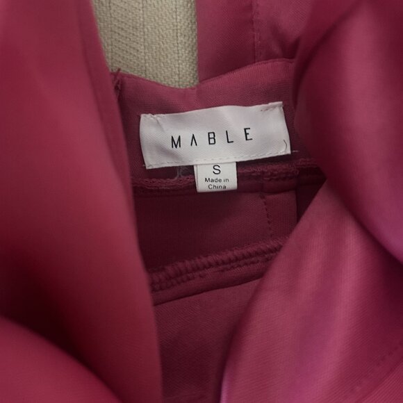 Mable Deep V-Neck Flutter Sleeve Mini Dress Size Small - Picture 4 of 10